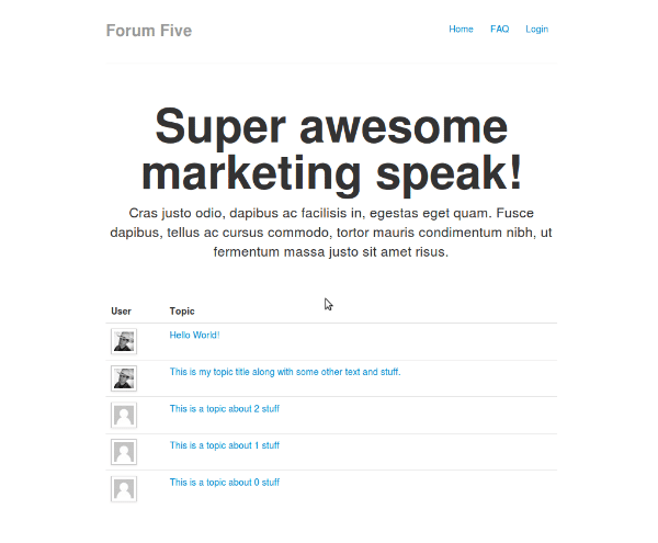 Forum Five bir forumdan bekleyeceğiniz en temel özelliklerin hemen hepsine sahip Forum Five bir forumdan bekleyeceğiniz en temel özelliklerin hemen hepsine sahip
